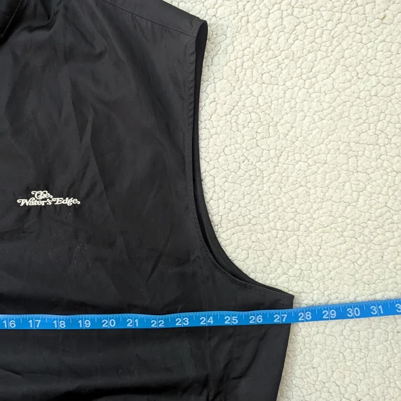 FootJoy Black Golf Sleeveless Jacket - Picture 6 of 7